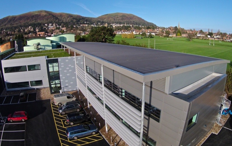 Image: A contract completed by Britannia Site Solutions at Malvern Science Park. Image courtesy of Britannia Site Solutions Ltd